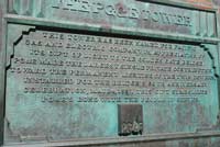 Golden Gate Bridge Column Plaque Golden Gate Bridge Column Plaque