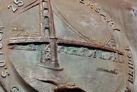 Close-up of Golden Gate Bridge Plaque Close-up of Golden Gate Bridge Plaque