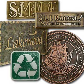 Copper, Bronze and Brass Signs and Plaques Copper, Bronze and Brass Signs and Plaques