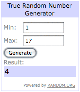 Random.org generator