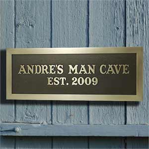 Photo of Man Cave Sign
