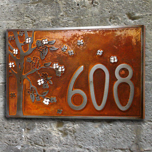 Blossom Tree Address Iron