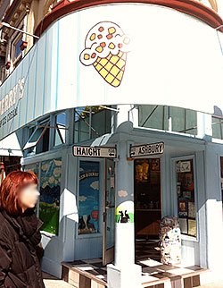 Ben and Jerry's at Haight Ashbury, How sad