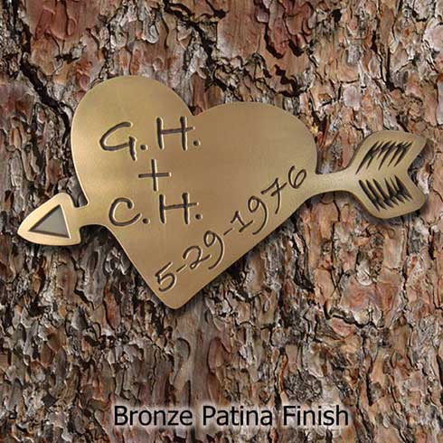 Wedding Date Heart Plaque