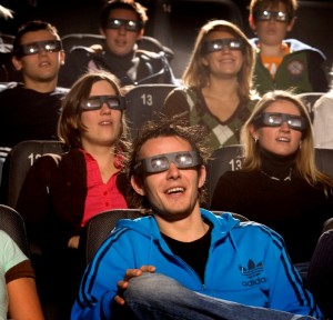 A picture of 3D movies