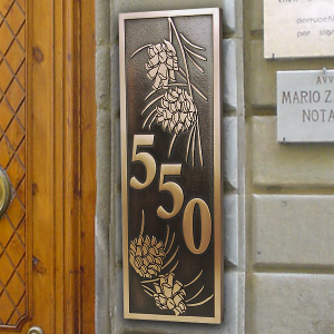 Pine Cone plaque