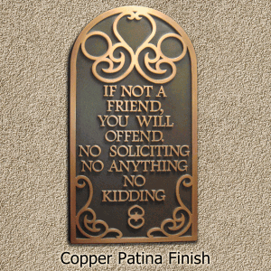 no soliciting