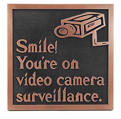 Video Surveillance Signs for Condo Associations