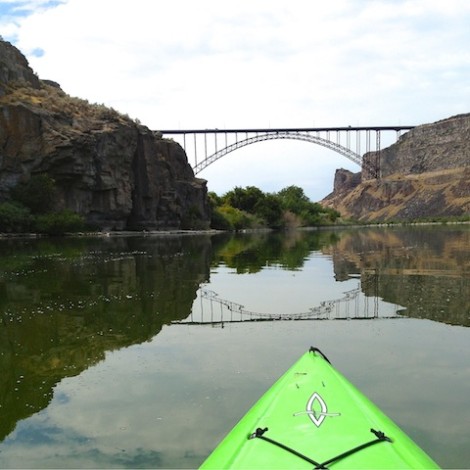 Photo of Hwy 93 Bridge from the Snake River