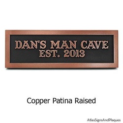 Man Cave Gift Plaque
