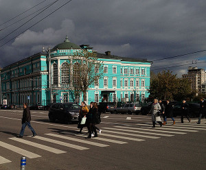 Vibrant colors in Moscow