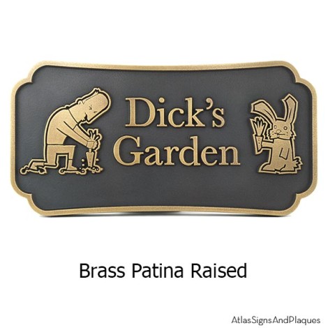 Custom Garden Sign