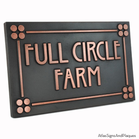 Custom Stickley Phrase Plaque