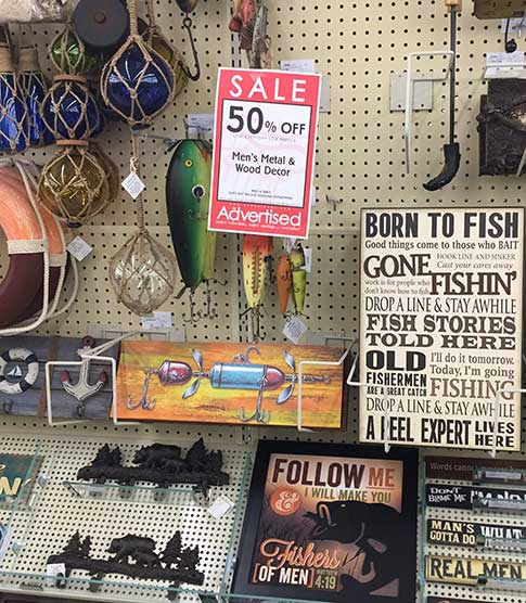 Apparently, Hobby Lobby Doesn't Think Women Should Go Fishing -  CustomASAPblog - by Atlas Signs and Plaques